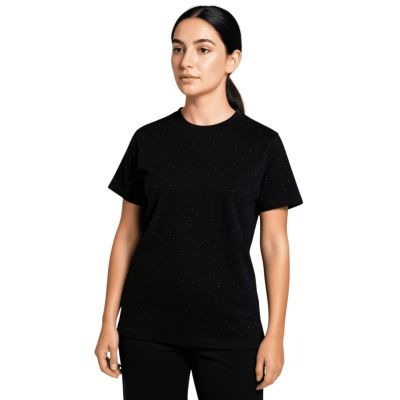 Urbnyrad Ladies AOP Top, Black