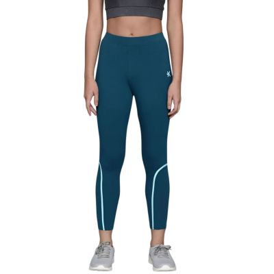 urbanyard Ladies Stretch Active Wear Black Capri